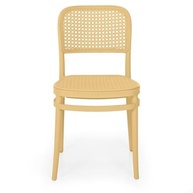 Kit com 4 Cadeiras de Jantar Roma - Design Moderno em Polipropileno Nude - imagem 5