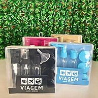 Frascos de Viagem: Kit 9 Peças Jacki Design - imagem 2