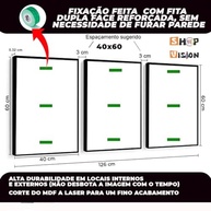 Kit 3 Quadros Decorativos Sala/Quarto - Gratidão em Cores Neutras | Design Premium e Fácil Instalação - imagem 3