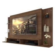 Painel TV 60" com Prateleiras de Vidro Nairóbi - Design Moderno e Sofisticado - imagem 1