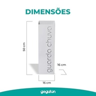 Porta Guarda-Chuva Básico Geguton – Design Moderno e Organização Elegante para Entradas - imagem 4