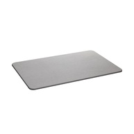 Tapete de Pedra Diatomita para Banheiro Cinza 60x39cm - Absorção Rápida e Design Moderno - imagem 1