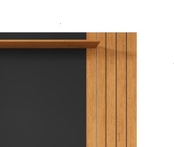 Painel Ripado para TV 43" Berlim com Gaveta – Design Moderno e Funcionalidade Premium - imagem 5