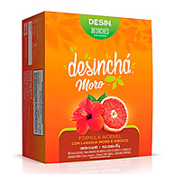 Desinchá: Chá Moro Laranja e Hibisco - 30 Sachês - imagem 1