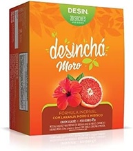 Desinchá Chá Sabores Laranja Moro + Hibisco - 30 Saches - imagem 4