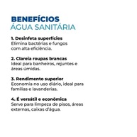Água Sanitária 5L Harmoniex – Limpeza Profunda e Desinfecção Total com 99,9% de Eficácia - imagem 4
