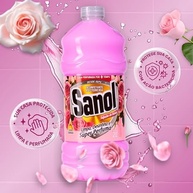 Sanol Desinfetante Líquido Infusão de Rosas 2L - Limpeza e Fragrância Premium - imagem 4