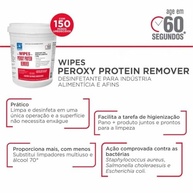 Lenços Desinfetantes Wipes Peroxy Protein Remover - Limpeza Profunda para Cozinha e Alimentos - imagem 4