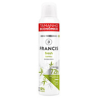Desodorante Francis Fresh Bambu 200ml: 72h de Proteção - imagem 1