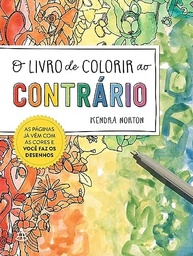 Livro de Colorir ao Contrário: Desperte Sua Criatividade com Aquarelas Prontas! - imagem 2