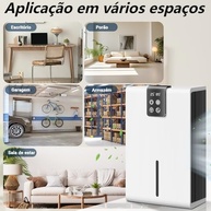 Desumidificador de Ar 2,2L com Controle Remoto - Silencioso e Multifuncional - imagem 5