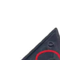 Pé Base Retrovisor Direito Corolla 2015-2022 Com Detalhe - imagem 2