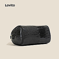 Lovito Bolsa de Ombro Casual com Alças Largas – Prática para o Dia a Dia - imagem 2