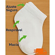 Meia Infantil Cano Curto Algodã – Conforto e Praticidade para o Dia a Dia - imagem 1