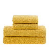 Buddemeyer Jogo de Toalhas Florentina Banho Amarelo 4 Peças - Maciez e Estilo para o Dia a Dia - imagem 2