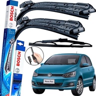 Kit Palheta Limpador Parabrisa Bosch Aerofit Dianteira + Traseira VW Fox (2013-2022) - imagem 1
