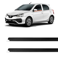 Kit Pestana Externa Dianteira Toyota Etios Hatch e Sedan (2013-2021) - Proteção e Estilo - imagem 2