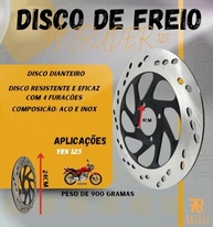 Disco de Freio Dianteiro Yes 125: Segurança e Performance para Sua Moto em Todos os Anos - imagem 3