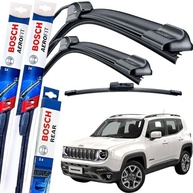 Kit Palhetas Limpador Parabrisa Bosch Aerofit Dianteiro + Traseiro Jeep Renegade (2015-2020) - imagem 2