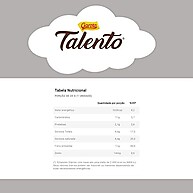 Mini Tablete de Chocolate Talento Avelã Diet 25g c/15 - Garoto - imagem 5