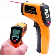 Termômetro Laser Digital Infravermelho Industrial -50°C a 380°C | Precisão Sem Contato - imagem 1