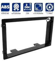 Transforme Seu Polo ou Golf: Moldura Painel 2 Din 9"/10" (2003-2013) Preto - imagem 4