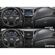 Moldura 2 Din Premium para Multimídia HB20, HB20S, HB20X - Acabamento Perfeito 7 Polegadas - imagem 3
