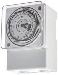 Timer Mecânico TM-181 para Trilho DIN com Bateria Interna - Controle Preciso do Tempo - imagem 1