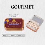 Barkleys Gourmet Cinnamon & Apple Breath Mints - For Party, After Dinner, Wedding, Every Day Use-Vegan Cinnamon Mints In Reusable Travel Tins, 1 Pack - 50 Count Each - imagem 2