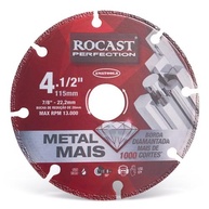 Disco de Corte Diamantado 115mm ROCAST: Corte Preciso! - imagem 1