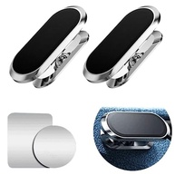 Kit 2 Suportes Magnéticos Veicular Universal 360° Carro GPS Imã Neodímio Adesivo Discreto - imagem 2
