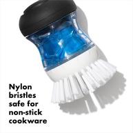 Escova Redonda com Dispenser OXO - Limpeza Inteligente e Conveniente - imagem 5