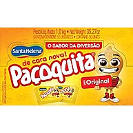 PAÇOQUITA QUADRADA EMBALADA DISPLAY DE 1KG COM 50 UNIDADES DE 20G - imagem 2