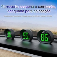 Head-Up Display (HUD) para Carros: GPS Velocímetro Digital 3" HD com Números Verdes - Visão Clara e Segurança na Estrada - imagem 5