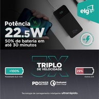 Power Bank ELG Pro 20000mAh: Carga Rápida e Universal para Seus Dispositivos - imagem 3
