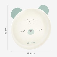 Kit Alimentação Infantil Bear Pink KikkaBoo: Praticidade e Diversão! - imagem 2