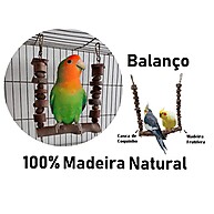 Balanço Natural para Pássaros: Saúde e Diversão! - imagem 1