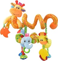 Mobile Musical Girafa Bebê Espiral para Carrinho: Diversão e Desenvolvimento! - imagem 2