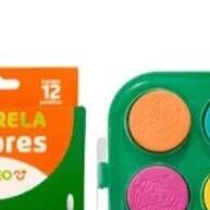 Aquarela Leo&Leo: 12 Cores Divertidas! - imagem 2