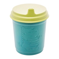 Copo de Bambu com Tampa Baby Dino Verde 450ml - Sustentável e Divertido - imagem 1