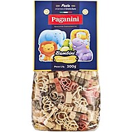 Macarrão Bichinhos Divertidos Tricolore Paganini 300g - imagem 1