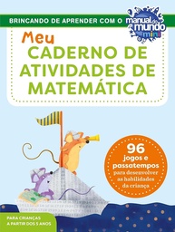 Meu Caderno de Atividades de Matemática: 96 Jogos Divertidos para Desenvolver Habilidades Infantis - imagem 1