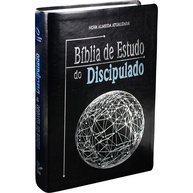 Bíblia de Estudo do Discipulado NAA | SBB | Couro Sintético Nobre Preta - imagem 1