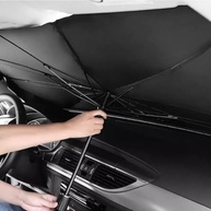 Protetor Solar Retrátil para Para-brisa: Mantenha seu Carro Fresco e Protegido do Sol - imagem 4