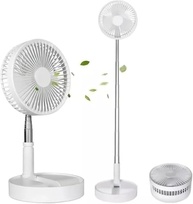 Ventilador Silencioso Portátil Dobrável com Bateria 7200mAh Recarregável - Ideal para Casa, Viagem e Escritório - imagem 2