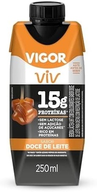 Bebida Láctea UHT Protein Doce de Leite Vigor VIV 250ml - imagem 1