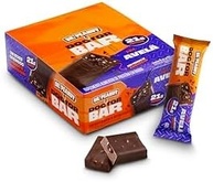 Doctor Peanut Display Barra de Proteína Doctor Bar Sabor Avelã 62g - 8 un - 21g Proteína - imagem 3