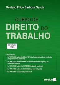 Curso de Direito do Trabalho 20ª Edição 2025: Domine a Matéria Essencial - imagem 2