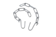Corrente Alongador Extensora para Rede de Dormir - Aço Reforçado 40cm (Kit com 2 Unidades) - imagem 1
