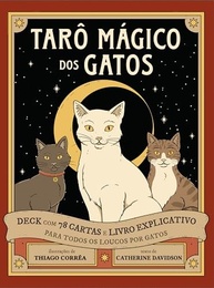 Tarô Mágico dos Gatos: Desvende a Sabedoria Felina com 78 Cartas e Livro Ilustrado - imagem 2